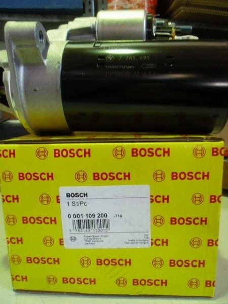 marş motoru bmw, opel,mazda  0 001 109 200   Bosch-Exchange-No. 0 986 019 980